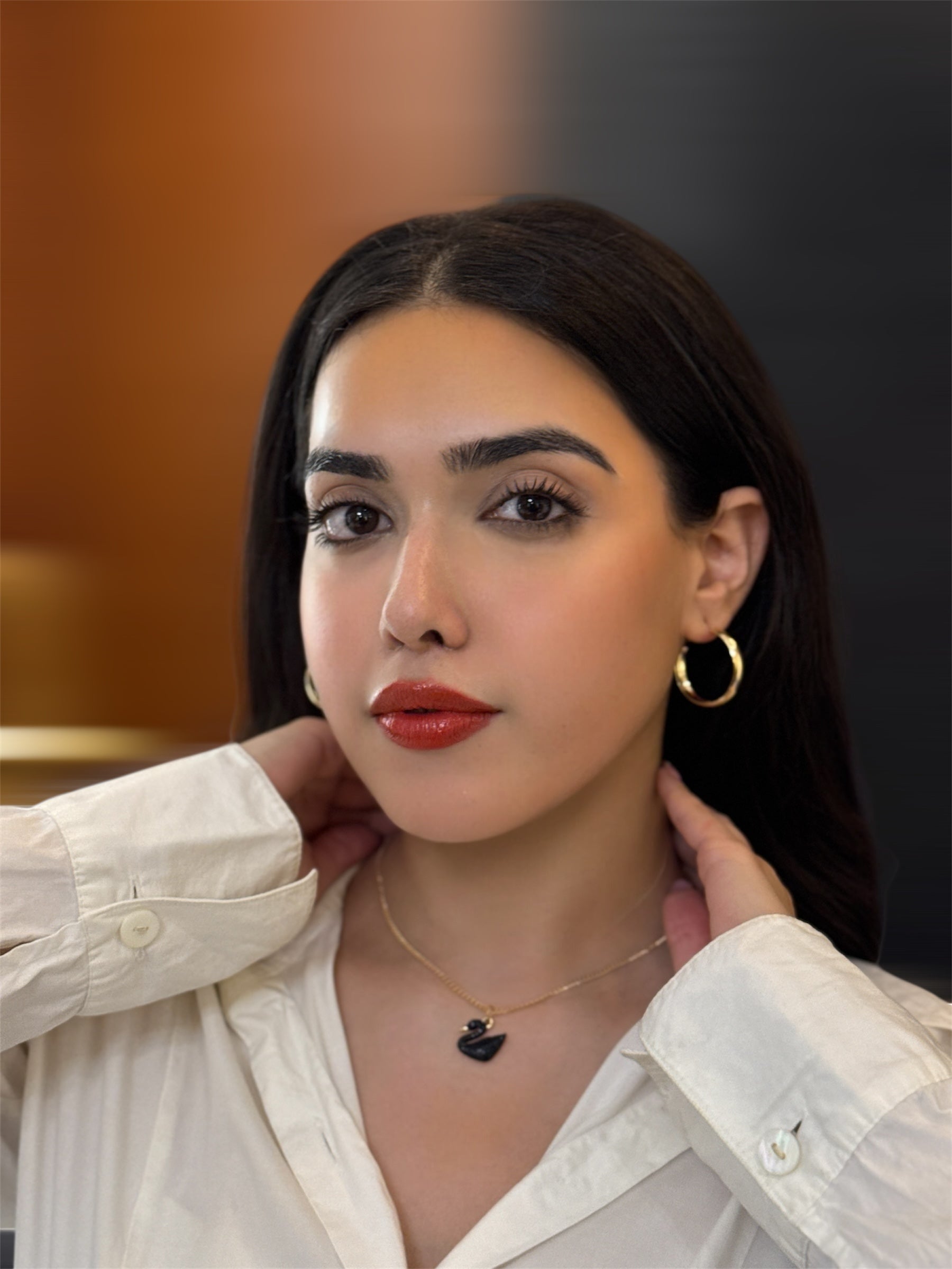 Swan Locket